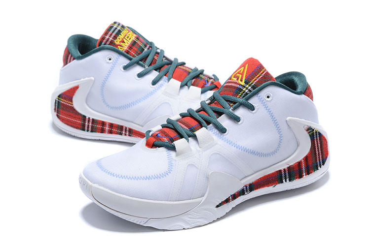 2020 Nike Air Zoom Freak 1 White Colorful Green Red